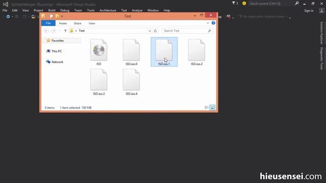 Split and Merge Files with C# and Windows Forms смотреть онлайн