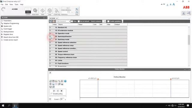 How To Upload And Download Parameters - ABB ACS580 with Drive Composer entry смотреть онлайн