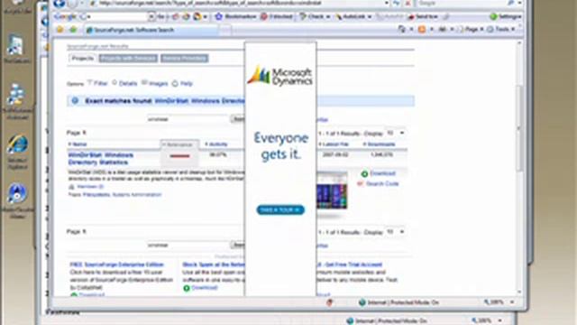 Crazy Microsoft ad in Internet Explorer on Vista смотреть онлайн