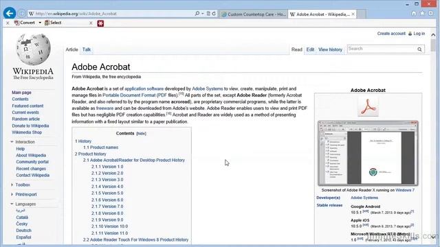 Adobe Acrobat XI Tutorial | Creating PDFs From Web Pages смотреть онлайн