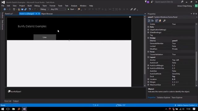 1. LINE CHART TUTORIAL FOR WINDOWS APPLICATIONS - VISUAL BASIC (VB) & CSHARP (C#) - BUNIFU UI смотреть онлайн