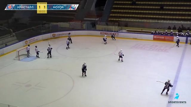 ХК Кристалл-2 (г. Саратов) - ХК Мотор (г. Заволжье) смотреть онлайн