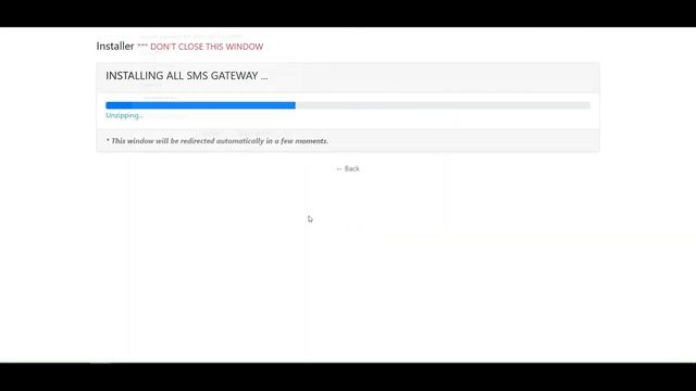 Installation of admin panel - All SMS Gateway v3 смотреть онлайн