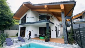 Милый и симпатичный домик с бассейном в горах Сочи