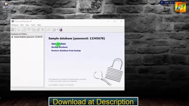 Password Manager XP 3.3.732 смотреть онлайн