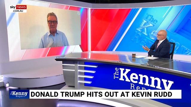 Kevin Rudd might be able to ‘rehabilitate his relationship’ with Trump смотреть онлайн