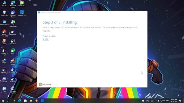 Upgrade to Windows 11 Official Stable Version without Losing Data #windows11 смотреть онлайн