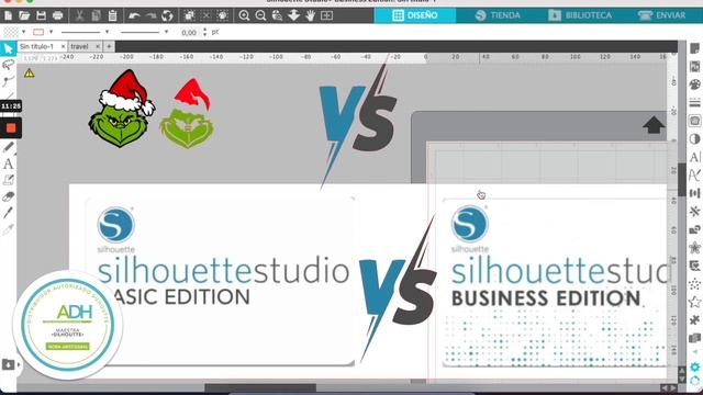 Diferencias entre Silhouette studio BASIC EDITION VS Silhouette studio BUSINESS EDITION 1 Cameo смотреть онлайн