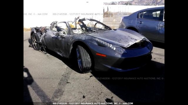 Salvage Auction Ferrari has the WEIRDEST Burn Damage I've Ever Seen смотреть онлайн