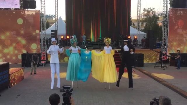 Танцевальный номер "Эко-фэнтези" смотреть онлайн
