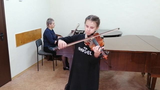 А. Вивальди Концерт ля минор, В.С. Ходош "Романс", исполняет Нестерова Дарья смотреть онлайн