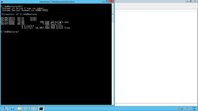 Windows Server 2012 - Recuperando um objeto deletado no Active Directory com o ADRestore смотреть онлайн