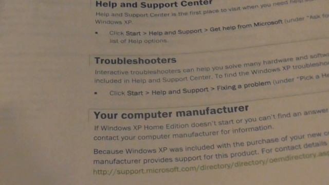 Windows XP Home Edition Booklet смотреть онлайн