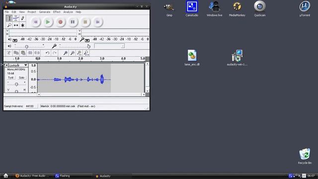 Best FREE recording Software! Audacity 1.2.6 смотреть онлайн