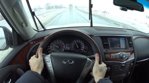 2016 Infiniti QX80 POV Test Drive