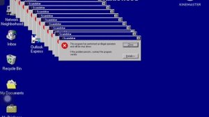 Windows 98 Crazy Error