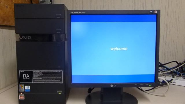Windows XP PC Startup - Sony VAIO смотреть онлайн