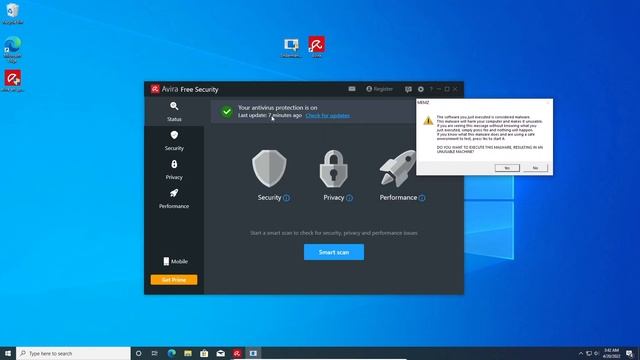 Avira Antivirus VS MEMZ Virus! смотреть онлайн