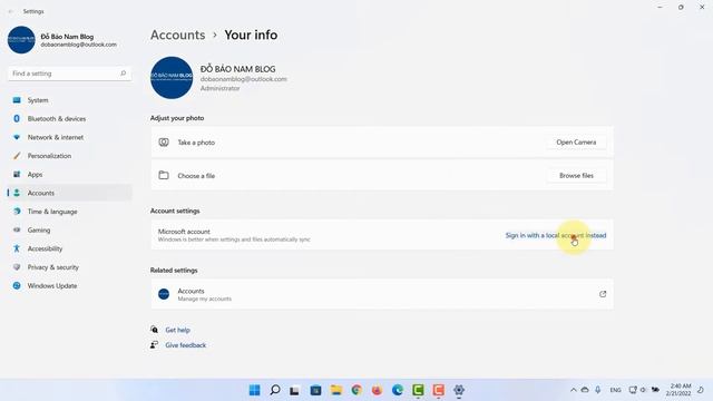 Cách đổi tên Account trong Win 11 đúng CHUẨN và đơn giản nhất смотреть онлайн