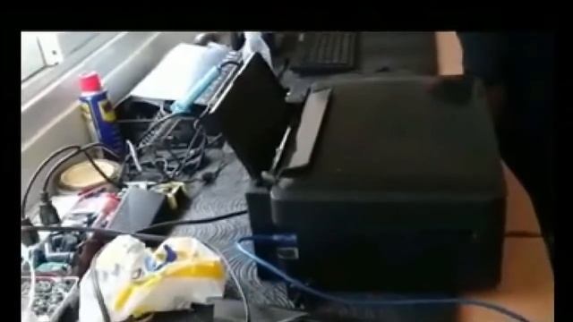 COLORED PRINTER CLEANING AND MAINTENANCE PRINT HEAD CLEANING (EPSON L360) смотреть онлайн