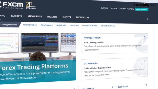 FXCM review by Investing.com смотреть онлайн