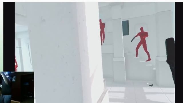 Superhot goes well with Hotline Miami смотреть онлайн