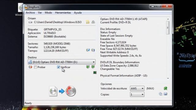 Quemar Imagen .ISO en un DVD | Windows | Juegos | Peliculas смотреть онлайн