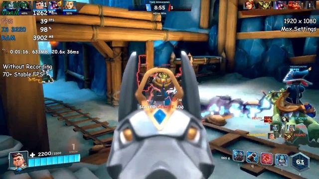 Paladins [PC] - I3 3220 + GT 1030 смотреть онлайн