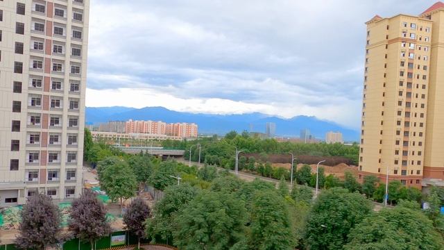 Beautiful view from my window| Yangling Xian| China #live смотреть онлайн