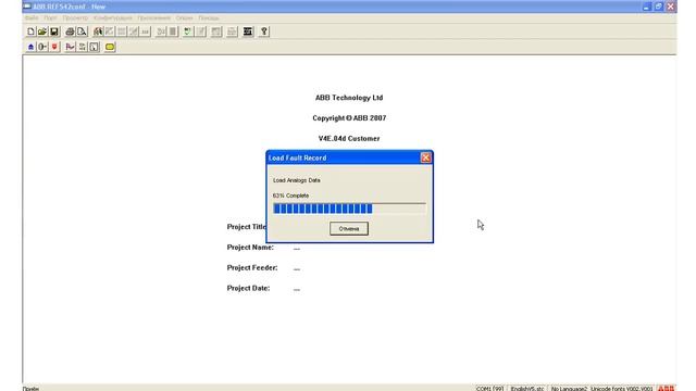 Как подключиться к ABB REF542plus Configuration Tool V4E 04d скачать смотреть онлайн
