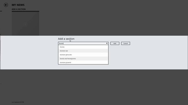 Windows 8: How to Add Custom Topics to News App смотреть онлайн