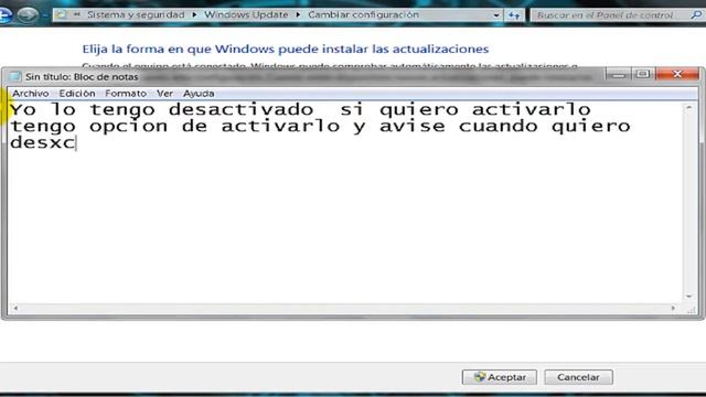 Como Activar y Desactivar el windows update 100 % efectivo смотреть онлайн