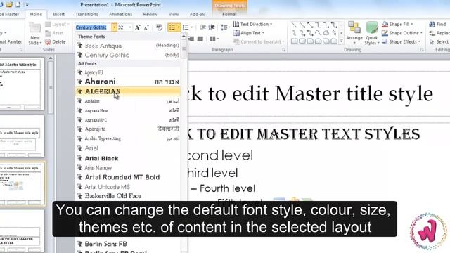 Class 5 | Ch 8 | Slide Master in MS PowerPoint in Windows смотреть онлайн