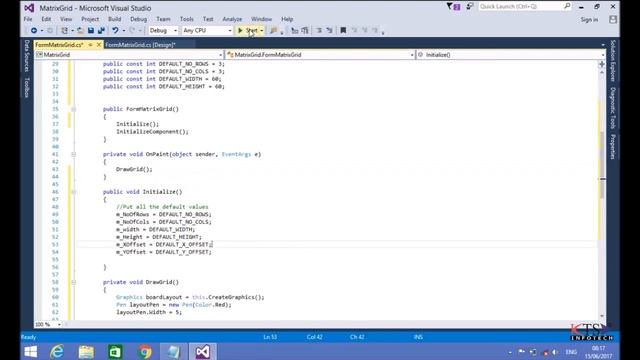 Tutorial 4 (Part 2) | Windows Programming | Matrix Grid Example in C# смотреть онлайн