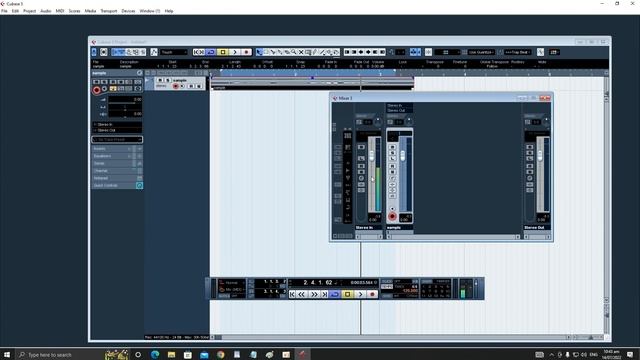 Cubase 5. One SIde Vocal Off Problem. How To Make Stereo To Mono. Lesson 64 смотреть онлайн