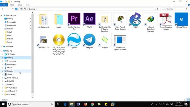 6-How to install Windows Server 2016 on Vmware workstation Pro_15#01 смотреть онлайн