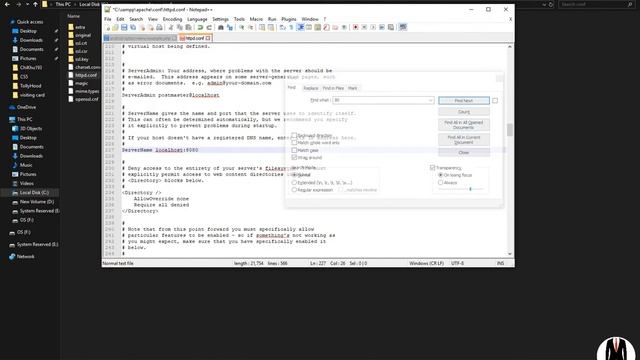 APACHE ERROR in XAMPP Control Panel in Xampp Server | Error | ChiKhu193 смотреть онлайн