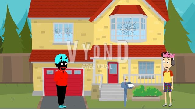 Zavok breaks all of my windows on my house/grounded смотреть онлайн