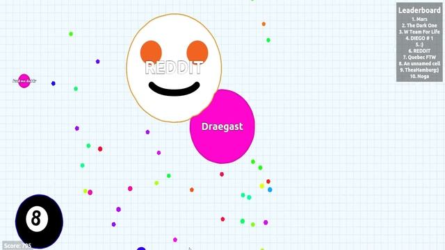 The Bait and Switch - Agario (Agar.io) Gameplay Part 1 смотреть онлайн