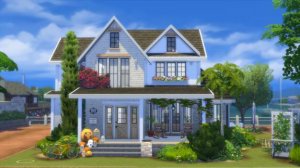 УЮТНЫЙ СЕМЕЙНЫЙ ДОМ |THE SIMS 4  Строительство | Mulena Sims 4