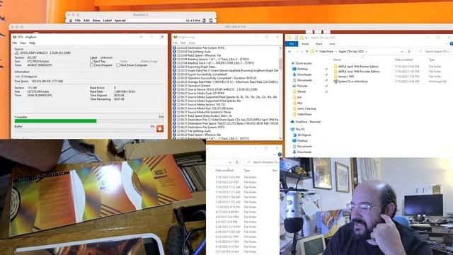LIVE: Archiving Some Rare Apple CD-ROMs! смотреть онлайн
