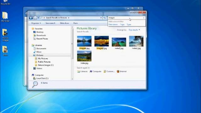 Windows 7 - Libraries & Search смотреть онлайн