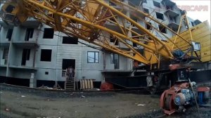 ускоренный демонтаж крана башенного 408-ого crane dismantling № #49.03