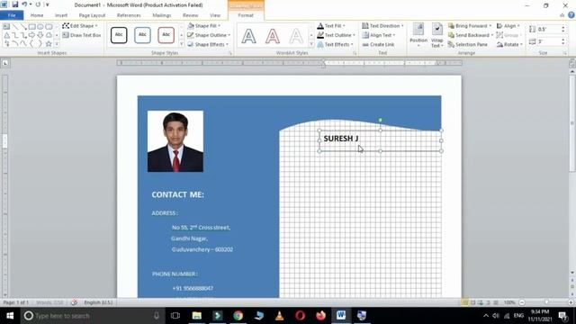 How to create Best Resume in Ms Word for Freshers | Microsoft word Tutorial in Tamil || Leotech2020 смотреть онлайн