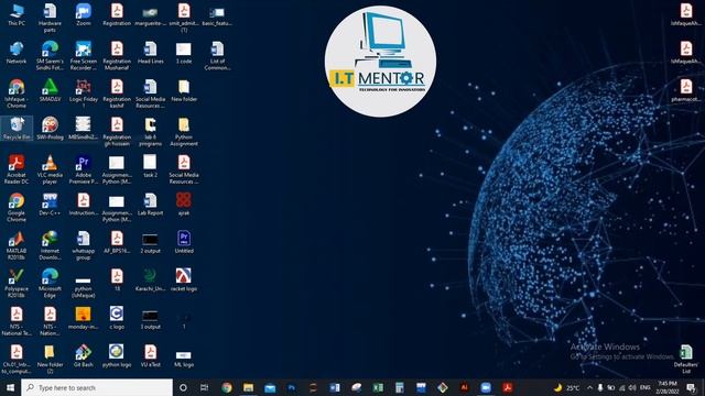 Lecture 04| Interface of Windows 10 | Recycle Bin | Icons | IT Mentor смотреть онлайн