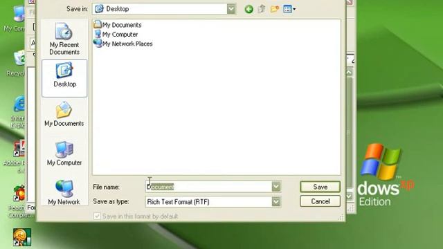 Windows XP Tutorial Saving a Document Microsoft Training Lesson 4.4 смотреть онлайн