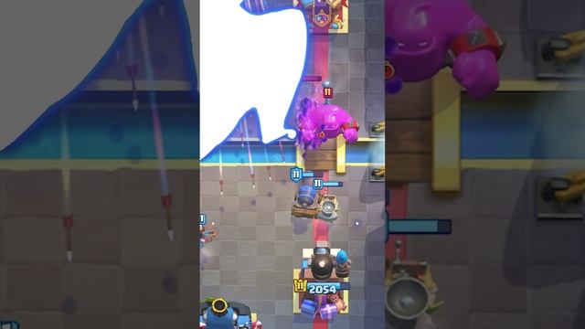 ⚡ Крутейший Спеллбейт с Гоблинштейном | Clash Royale #clashroyale #clashart #топмоменты #shARTs смотреть онлайн