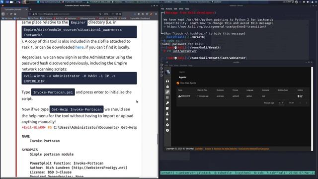 TryHackMe Wreath Official Walkthrough Task 32: Personal PC - Enumeration смотреть онлайн