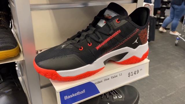 Jordan One Take 2 (Black/White/Bright Crimson) смотреть онлайн