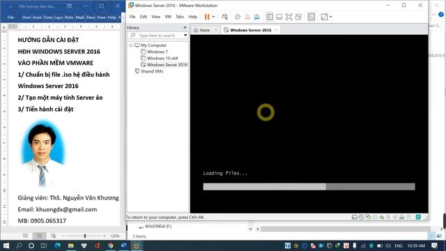 02_Hướng dẫn cài đặt Windows Server 2016 смотреть онлайн